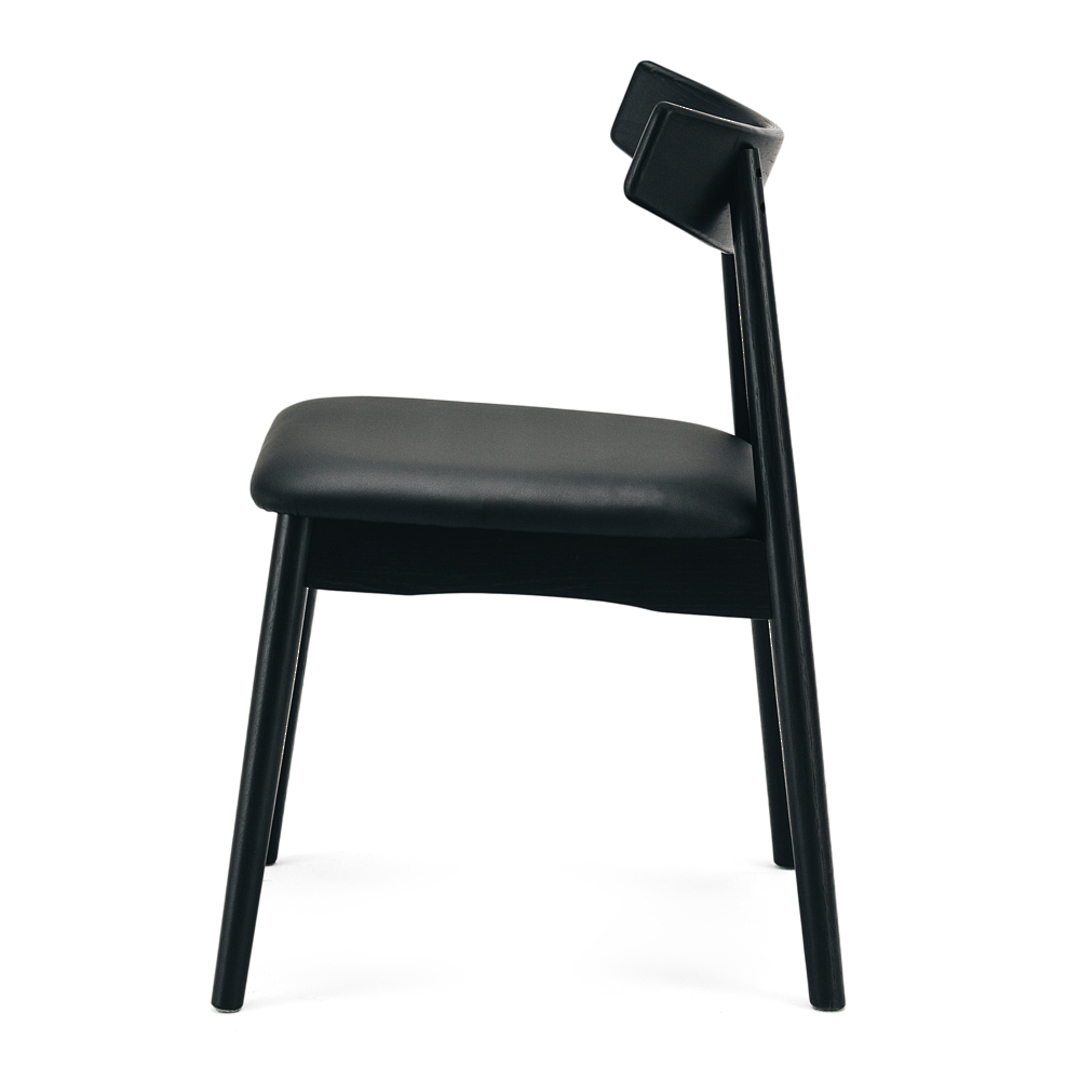 Wagner Chair Black Oak image 2